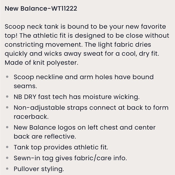 New Balance Accelerate Tank - Picture 6 of 7